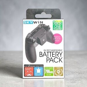 New Skywin Qi Rechargeable Battery Pack designed for Xbox One controllers